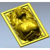 Богиня в высокорельефе - stl модель для ЧПУ