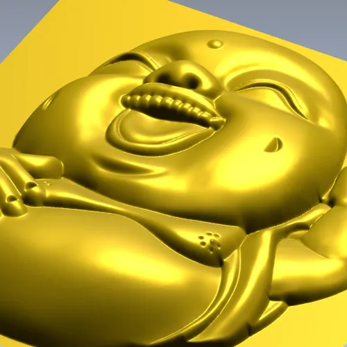 Радостный Хотей - 3D модель STL для ЧПУ