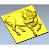 Панно "Богатырский Бык" - 3D модель STL для ЧПУ