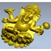 Ганеша на лотосе - 3D модель STL для ЧПУ