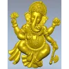 3D модель Ганеша в формате STL для ЧПУ - барельеф божества