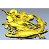 Георгий Победоносец - барельеф для ЧПУ (STL)