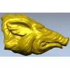 Голова кабана - высокодетализированная 3D модель STL для ЧПУ