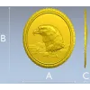 Орлиный медальон - 3D модель STL для ЧПУ