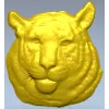 Regal Tiger Relief - high-relief tiger head STL for CNC