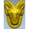 Голова барана - 3D модель в формате STL для ЧПУ