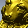 Голова барана - 3D модель в формате STL для ЧПУ