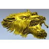 Fenrir's Roar - Wolf Head STL 3D Model for CNC
