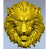 Голова льва - рельефная 3D модель STL для ЧПУ