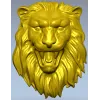Голова льва - рельефная 3D модель в формате STL для ЧПУ