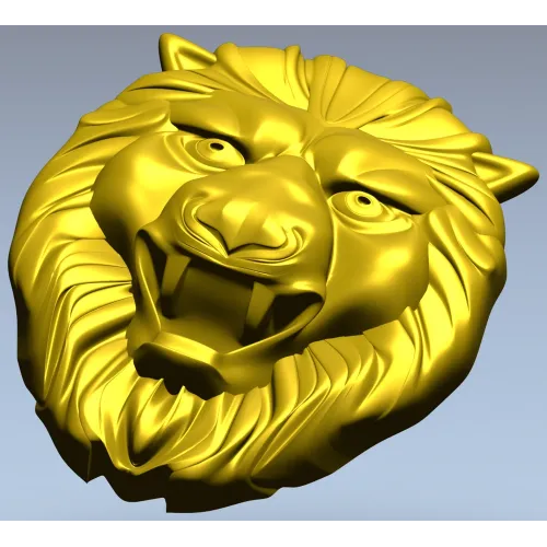 Голова льва - 3D модель STL для ЧПУ