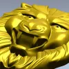 Голова льва - 3D модель STL для ЧПУ