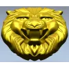 Голова льва - 3D модель STL для ЧПУ