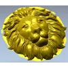 Голова льва - 3D модель в формате STL для ЧПУ