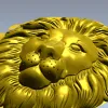 Голова льва - 3D модель в формате STL для ЧПУ