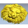 Голова льва - 3D модель STL для ЧПУ