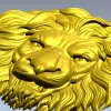 Голова льва - 3D модель STL для ЧПУ