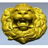 Королевская голова льва - 3D модель STL для ЧПУ