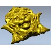 Lion Crest Relief - STL 3D Model for CNC Router