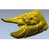 3D модель львиной головы (STL) для ЧПУ - барельеф для резьбы