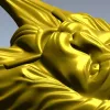 3D модель львиной головы (STL) для ЧПУ - барельеф для резьбы