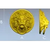Львиная голова с кольцом - stl модель для ЧПУ