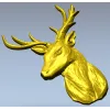 Голова оленя - 3D модель STL для ЧПУ