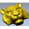 STL модель головы тигра - барельеф для ЧПУ