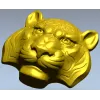 STL модель головы тигра - барельеф для ЧПУ