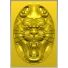 3D модель STL - рельефная голова чудовища для ЧПУ
