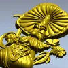 Mushroom Elder - 3D STL Relief for CNC