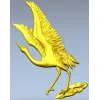Crane Ascension - STL 3D model for CNC relief