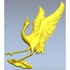 Crane Ascension - STL 3D model for CNC relief