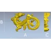 Вьющийся дракон - 3D модель STL для ЧПУ