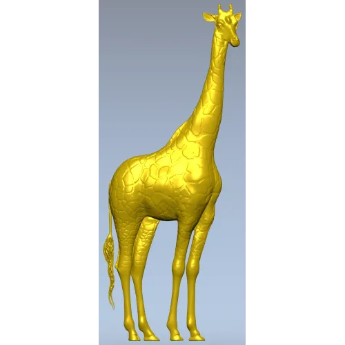 Жираф - 3D модель в формате STL для ЧПУ