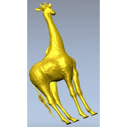 Жираф - 3D модель в формате STL для ЧПУ