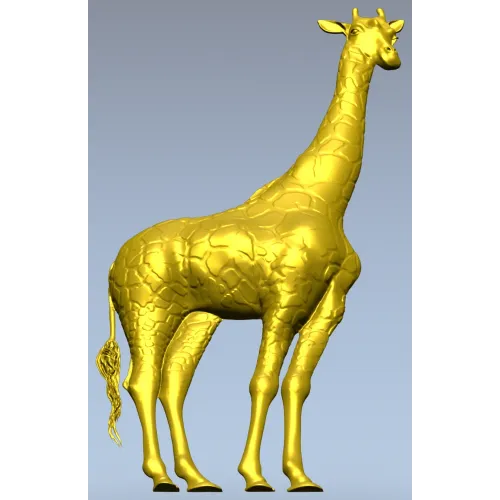 Жираф - 3D модель в формате STL для ЧПУ