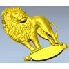 3D модель STL "Лев Лёва" - рельеф для ЧПУ