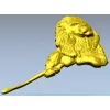 Рельефная 3D модель "Лежачий лев" для ЧПУ - STL файл