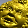 Виноградный лик - 3D модель для фрезеровки (STL)