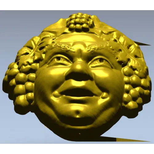Виноградный лик - 3D модель для фрезеровки (STL)