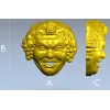 Виноградный лик - 3D модель для фрезеровки (STL)