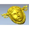 Античная лицевая маска - 3D модель STL для ЧПУ