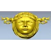 Античная лицевая маска - 3D модель STL для ЧПУ