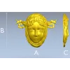 Античная лицевая маска - 3D модель STL для ЧПУ