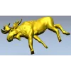 Рельефная 3D модель лося для ЧПУ (STL)