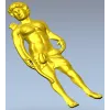 Classical Archer bas-relief STL for CNC milling