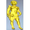 Classical Archer bas-relief STL for CNC milling