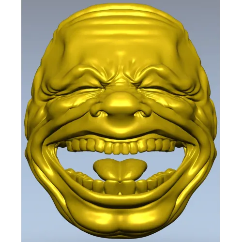 Хохочущая маска - 3D модель в формате STL для ЧПУ