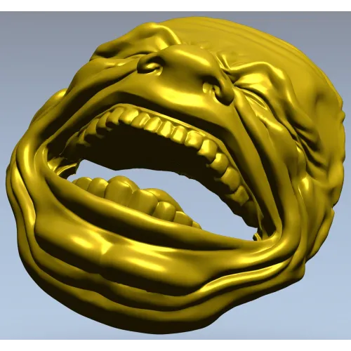 Хохочущая маска - 3D модель в формате STL для ЧПУ